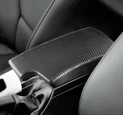 ALCANTARA / CARBON LEATHER ARMREST Trim for E90 / E92 BMW M3