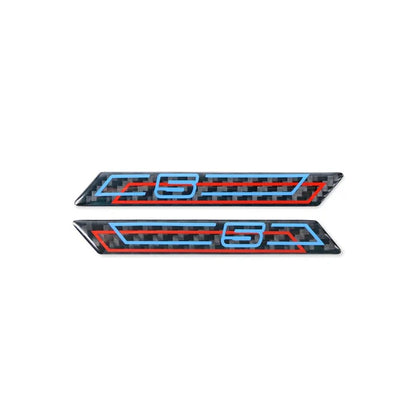 Carbon Fiber Fender Stickers for F10 / F11 / F18 BMW 5 Series