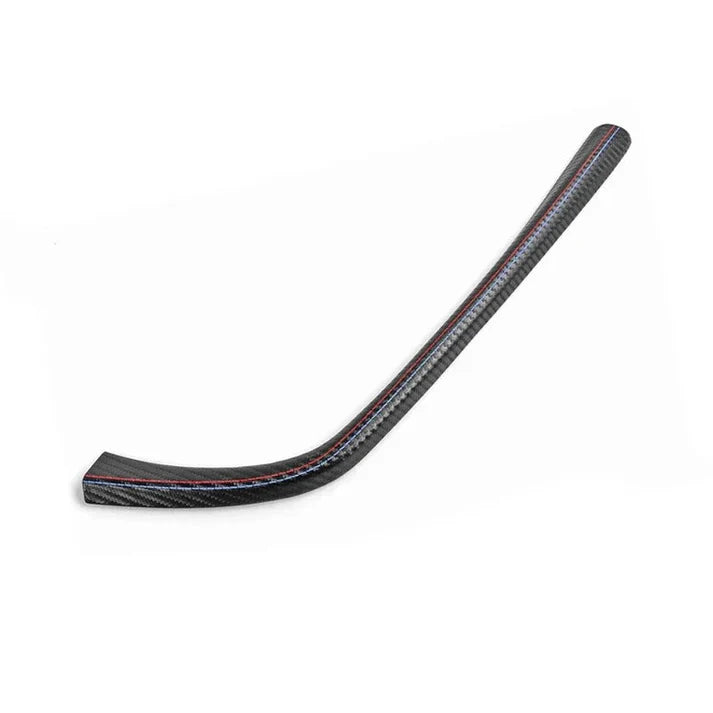 ALCANTARA / CARBON FIBER LEATHER CENTER CONSOLE INTERIOR TRIM FOR F30 / F32 / F34 / F36 BMW 3 / 4 SERIES