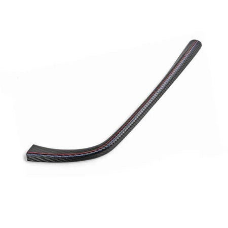 ALCANTARA / CARBON FIBER LEATHER CENTER CONSOLE INTERIOR TRIM FOR F30 / F32 / F34 / F36 BMW 3 / 4 SERIES