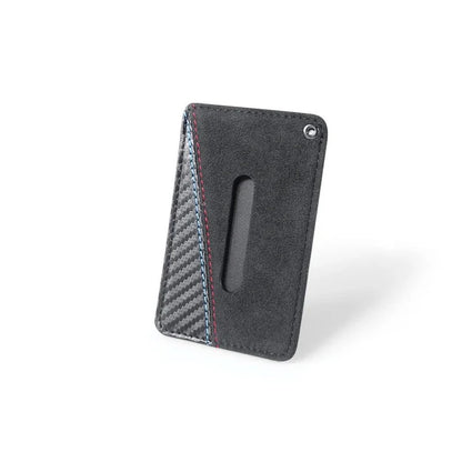 Alcantara & Napa Leather / Carbon Leather BMW Card Holder