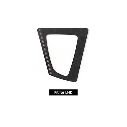 ALCANTARA / CARBON FIBER LEATHER GEARBOX INTERIOR TRIM FOR F30 / F32 / F34 / F36 FOR 3 / 4 SERIES