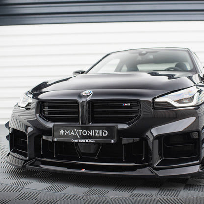 Maxton Design BMW M2 G87 V5 Front Splitter In Gloss Black (G87)
