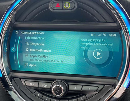 MINI iDrive Update + Apple CarPlay Fullscreen