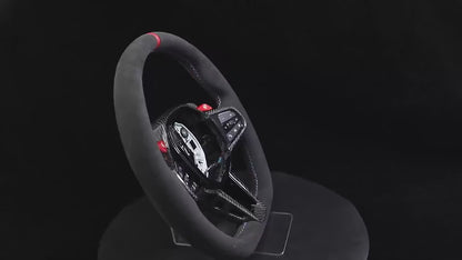 2025 LCI Style Custom Carbon Fiber Steering Wheel for G Chassis (Retrofit All G & F Chassis Models)