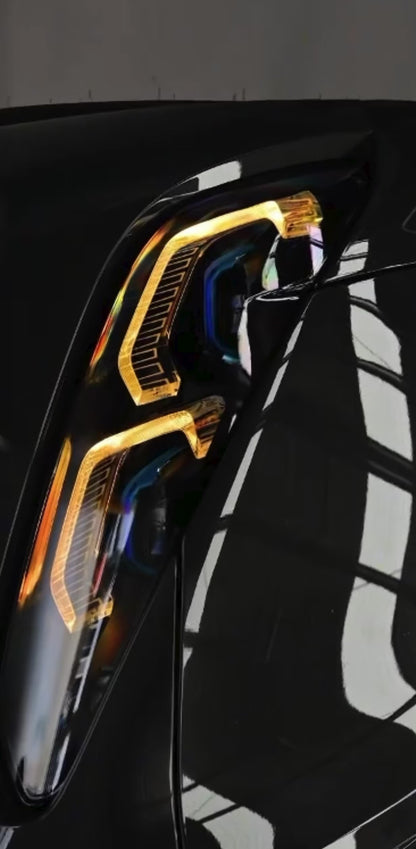 BMW M3 M4 G80 G81 G82 G83 DRL’s Yellow, Dual colour and RGB