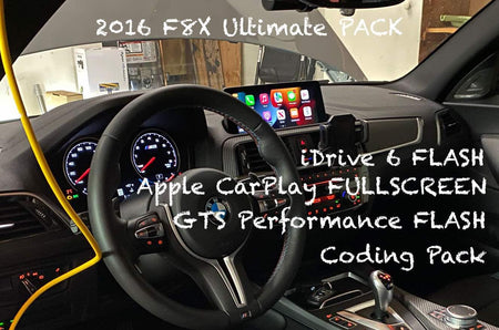 BMW F8X Ultimate Pack - iDrive 6 / CarPlay Fullscreen / GTS FLASH