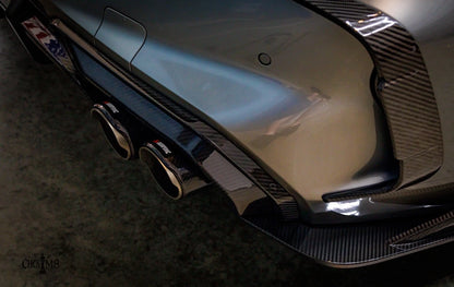 BMW Akrapovic exhaust system M8 M5 F90 F91 F92 F93 stainless with Carbon Tips