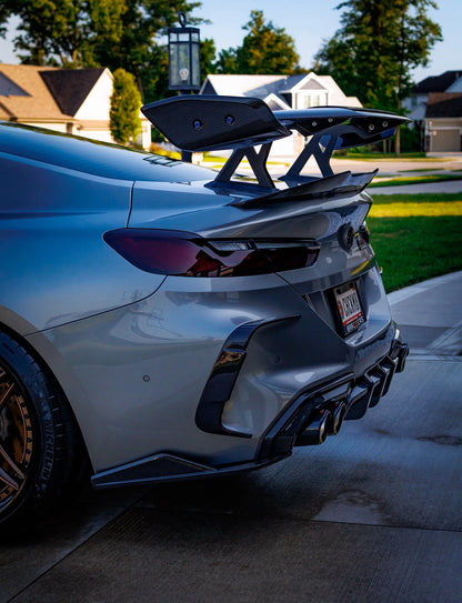 BMW Akrapovic exhaust system M8 M5 F90 F91 F92 F93 stainless with Carbon Tips