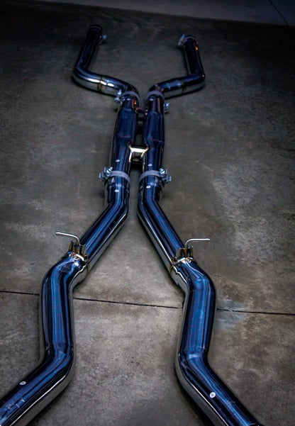 BMW Akrapovic exhaust system M8 M5 F90 F91 F92 F93 stainless with Carbon Tips