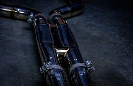 BMW Akrapovic exhaust system M8 M5 F90 F91 F92 F93 stainless with Carbon Tips