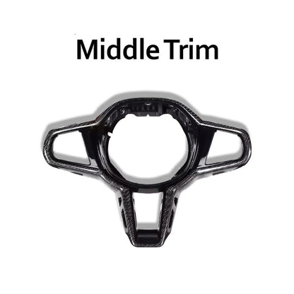 2025 LCI Style Custom Carbon Fiber Steering Wheel for G Chassis (Retrofit All G & F Chassis Models)