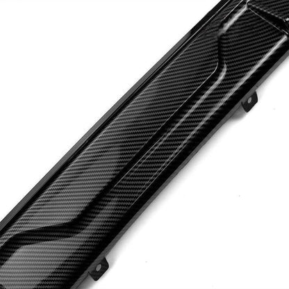 Carbon Fiber Look ABS Plastic M Performance Style Rear Diffuser for G20 330i w/ M Performance Bumper