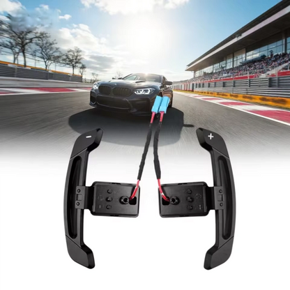 Magnetic paddles shifters. straight Swap.  BMW CS M4 G01 G02 G05 G06 G07 G30 G31 G32 G82 G42 G14 G20 G21 G80 G81 G22 G23 G26 G30 G15 G32 G87 G80 G16  X1 X3 X4 X5 X6 X3M X4M X5M X6M F95 F96 F97 F98 M3 M4 M5 M8 F90 F91 F92 F93