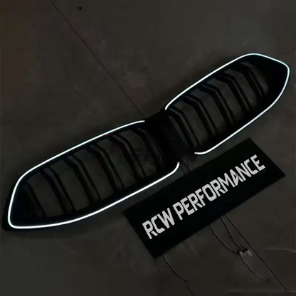 Suitable for LED lighting grille with lamps on the front grille of BMW 19-25 8 Series G14 G15 G16 M8 models