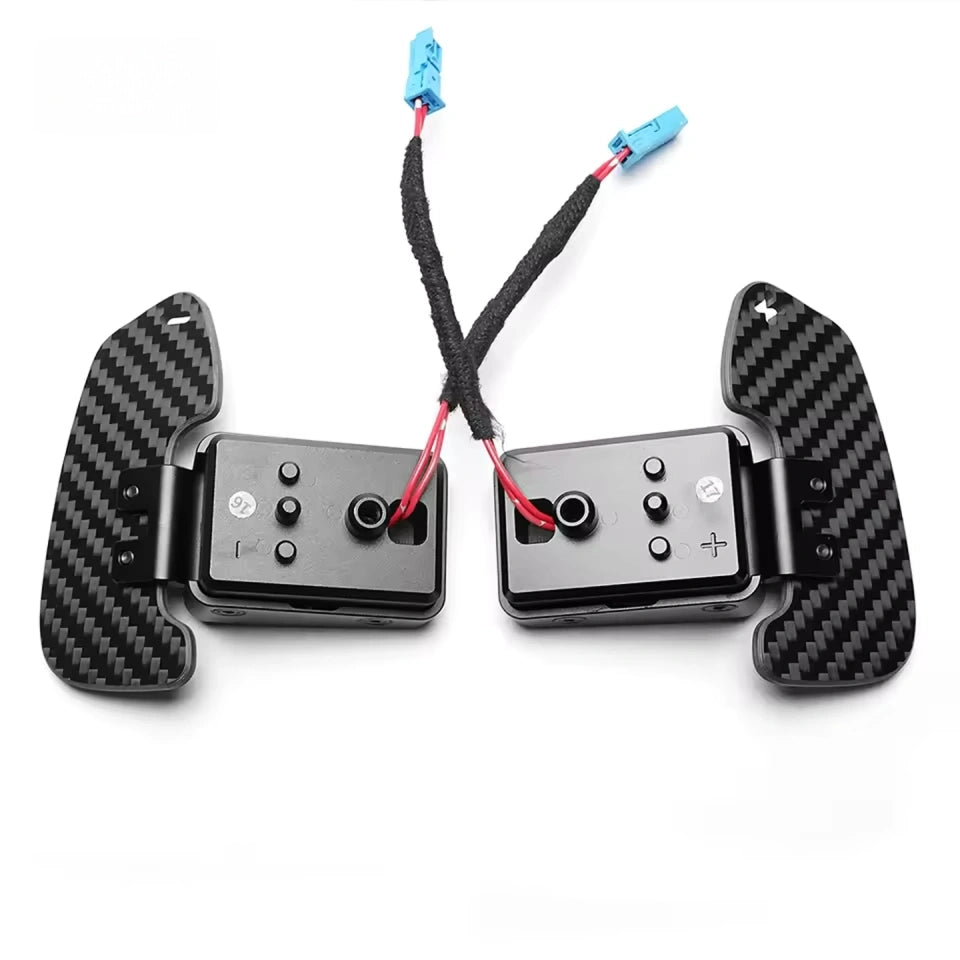 Magnetic paddles shifters. straight Swap.  BMW CS M4 G01 G02 G05 G06 G07 G30 G31 G32 G82 G42 G14 G20 G21 G80 G81 G22 G23 G26 G30 G15 G32 G87 G80 G16  X1 X3 X4 X5 X6 X3M X4M X5M X6M F95 F96 F97 F98 M3 M4 M5 M8 F90 F91 F92 F93